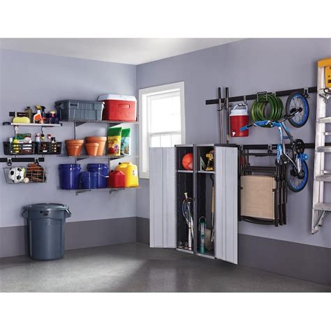 fasttrack steel mounted cabinet|rubbermaid fasttrack garage cabinet.